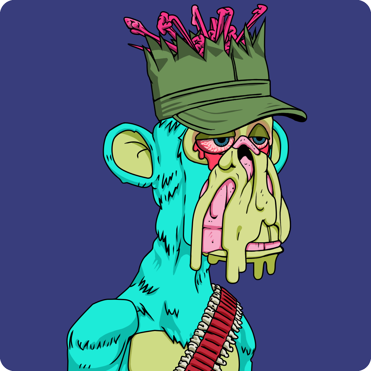 Yuga Labs - Mutant Ape Yacht Club - NFT # 3689