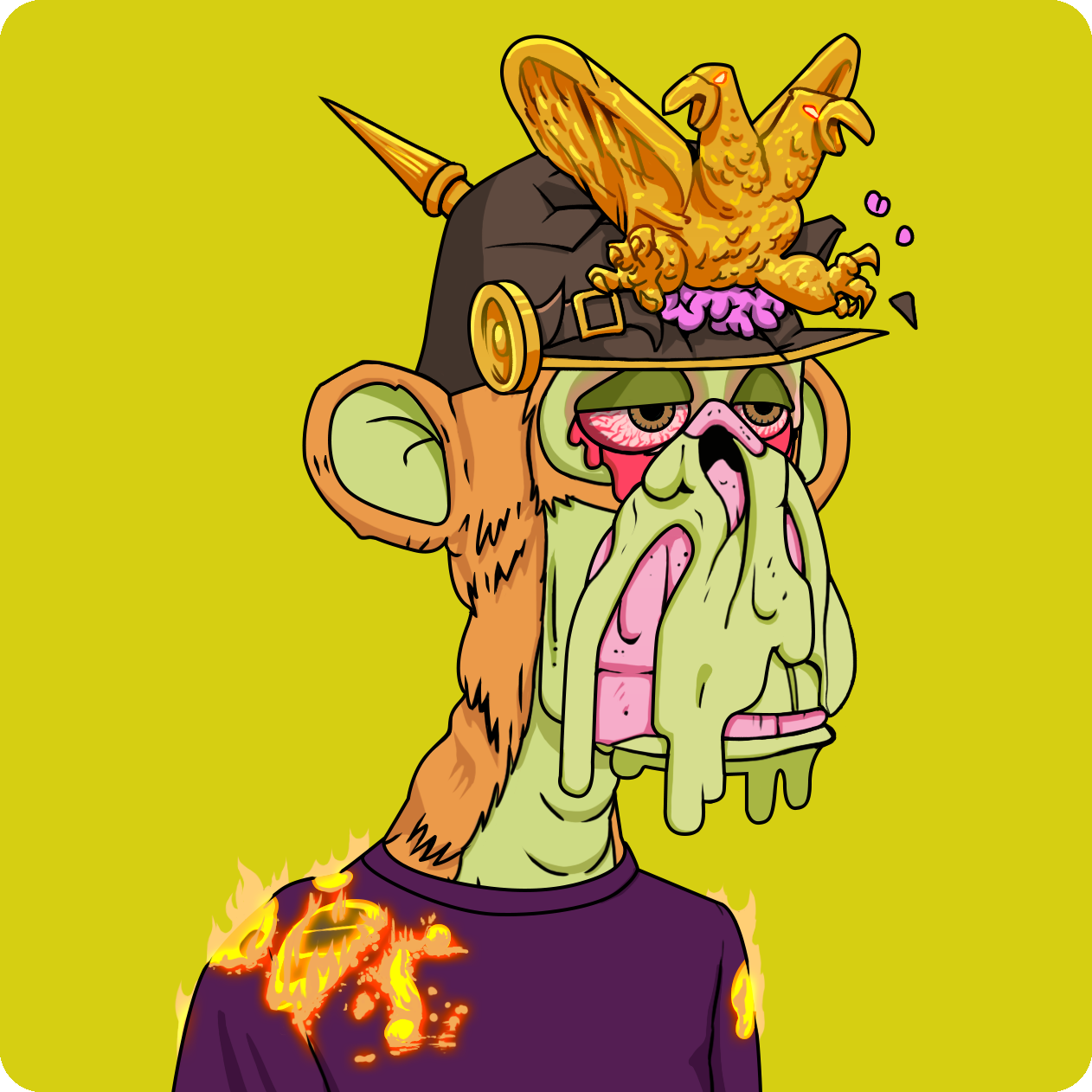 Yuga Labs - Mutant Ape Yacht Club - NFT # 3973