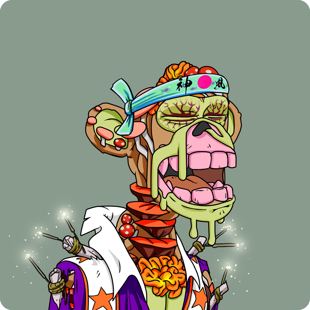 Yuga Labs - Mutant Ape Yacht Club - NFT # 19618