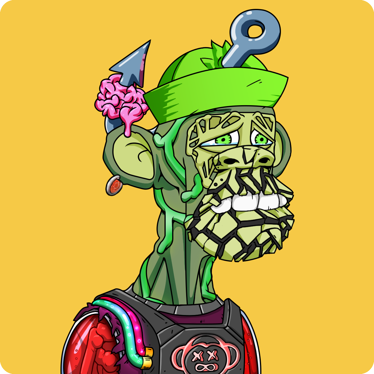 Yuga Labs - Mutant Ape Yacht Club - NFT # 5627