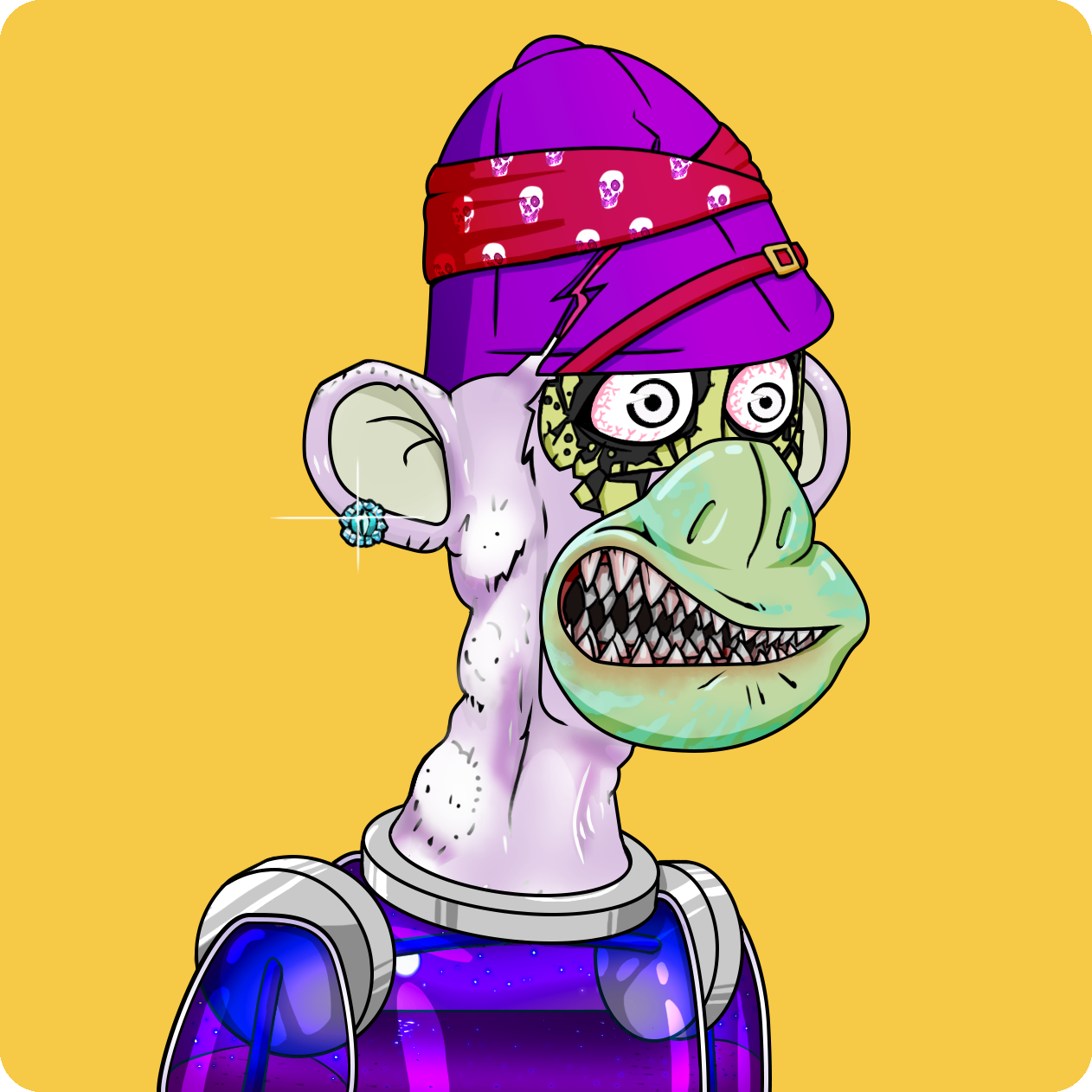 Yuga Labs - Mutant Ape Yacht Club - NFT # 4745