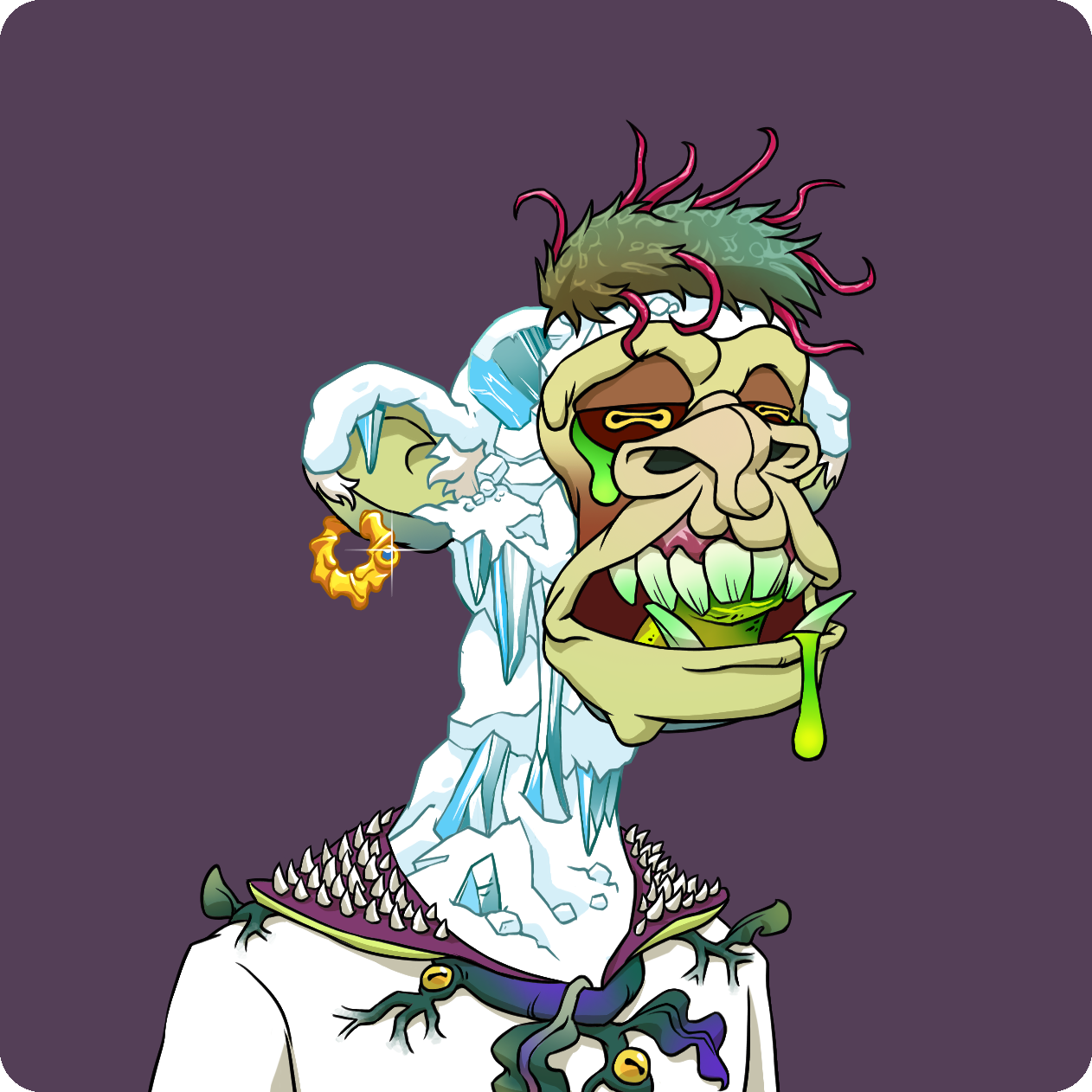 Yuga Labs - Mutant Ape Yacht Club - NFT # 3486