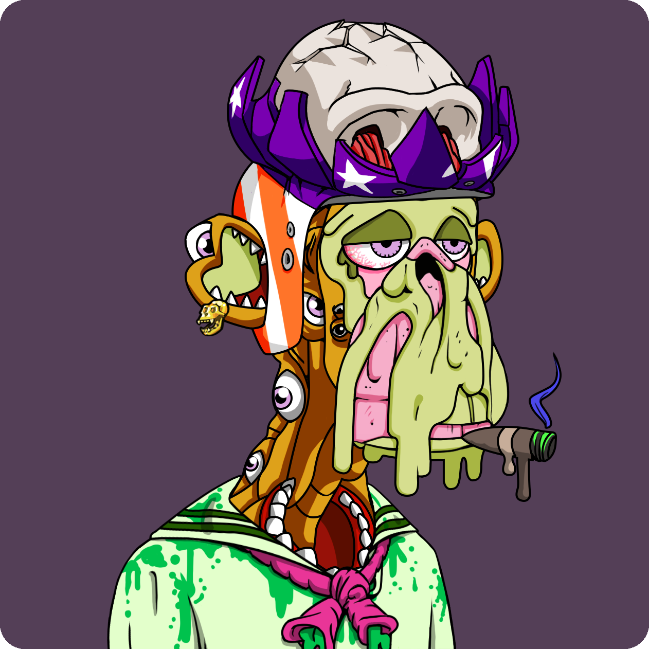 Yuga Labs - Mutant Ape Yacht Club - NFT # 17008