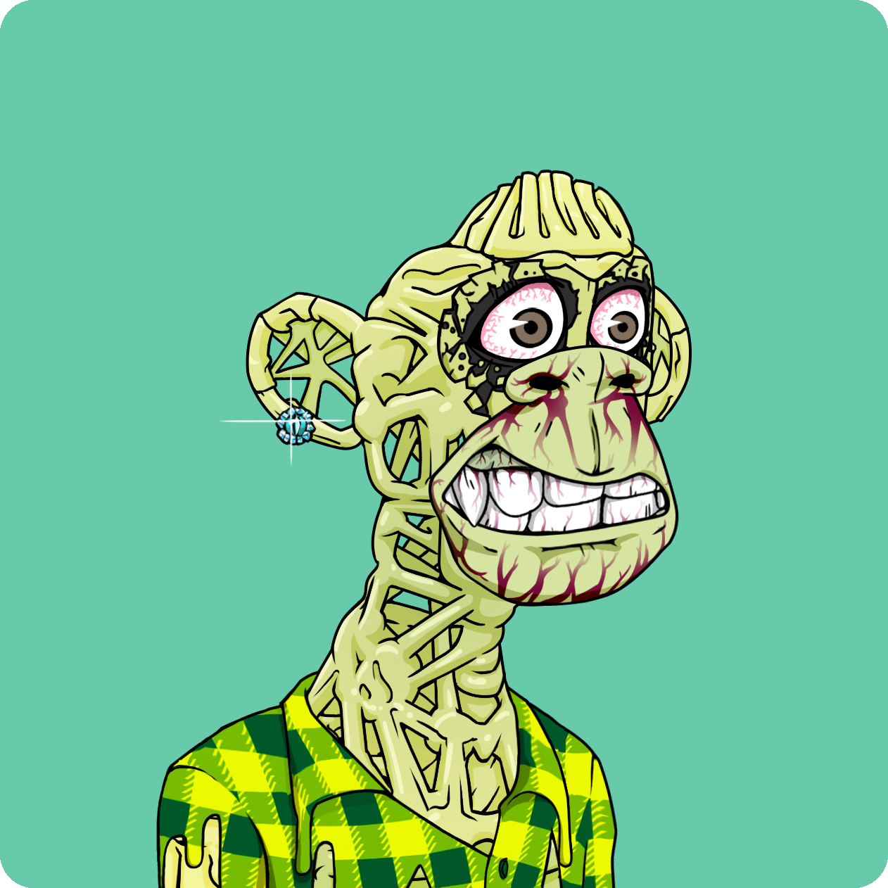 Yuga Labs - Mutant Ape Yacht Club - NFT # 9607