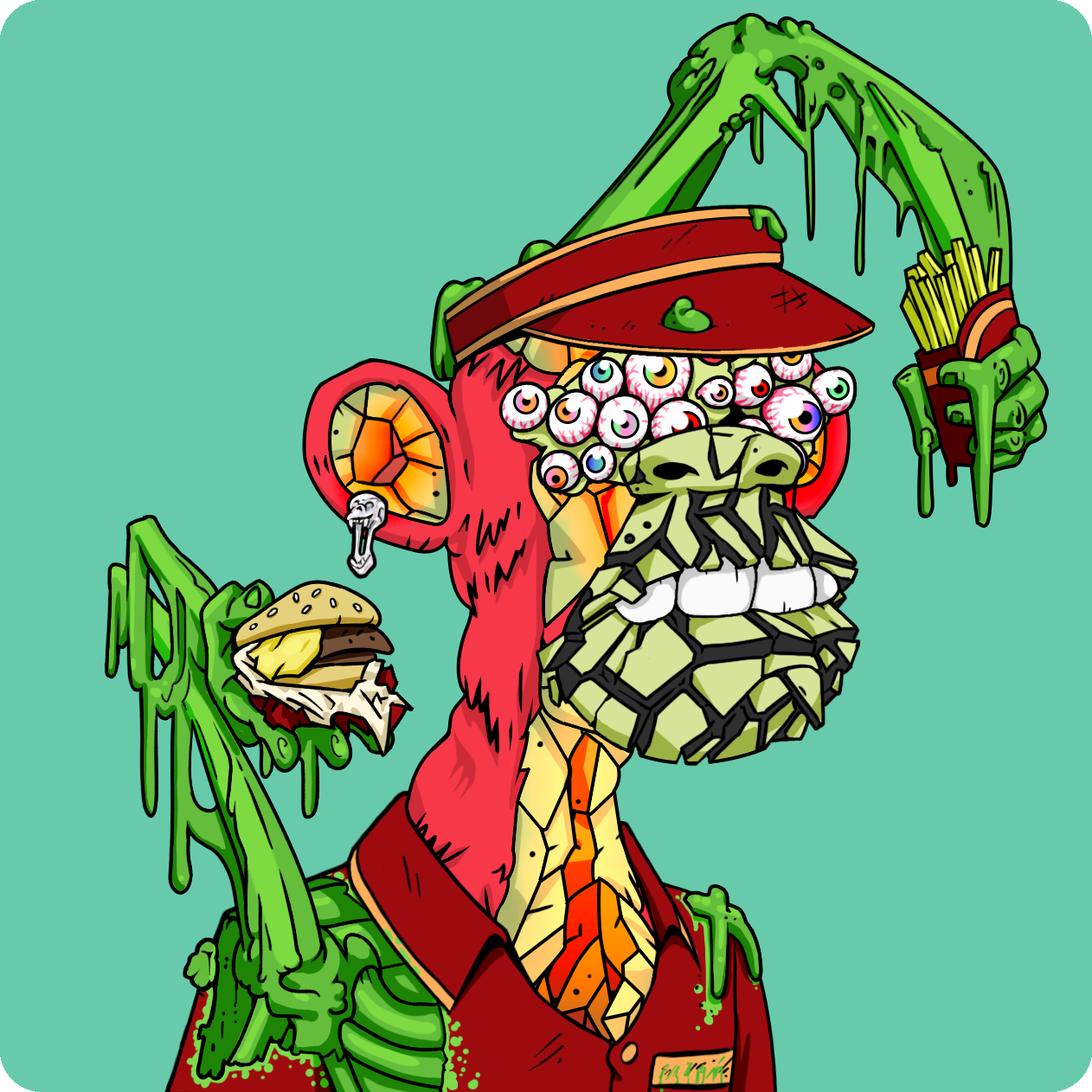 Yuga Labs - Mutant Ape Yacht Club - NFT # 25134