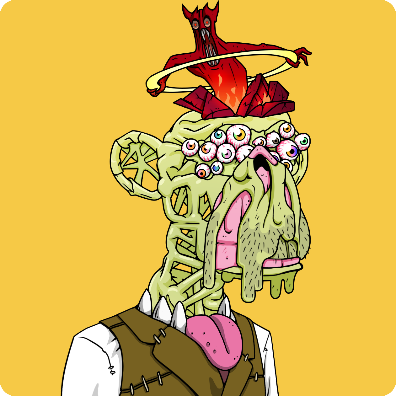 Yuga Labs - Mutant Ape Yacht Club - NFT # 25674