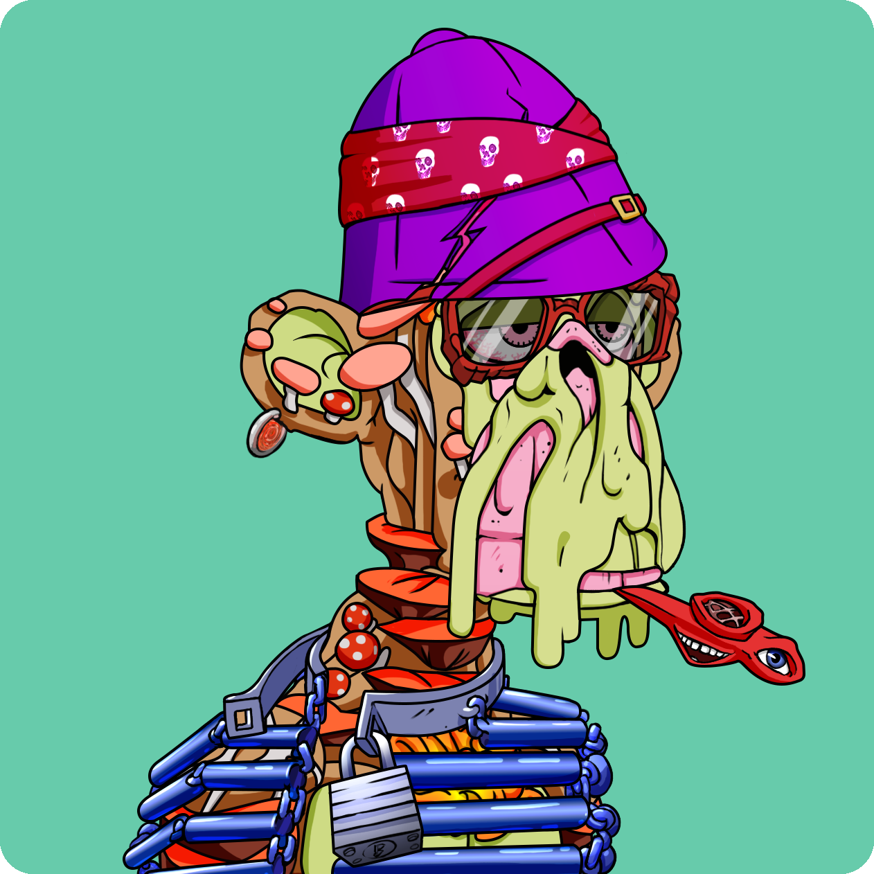 Yuga Labs - Mutant Ape Yacht Club - NFT # 2754