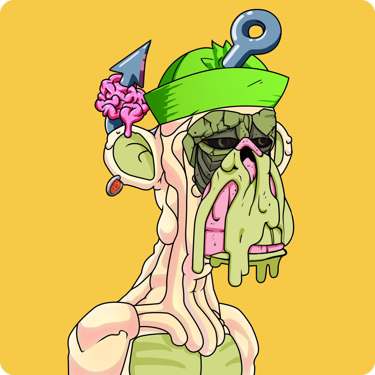 Yuga Labs - Mutant Ape Yacht Club - NFT # 10894