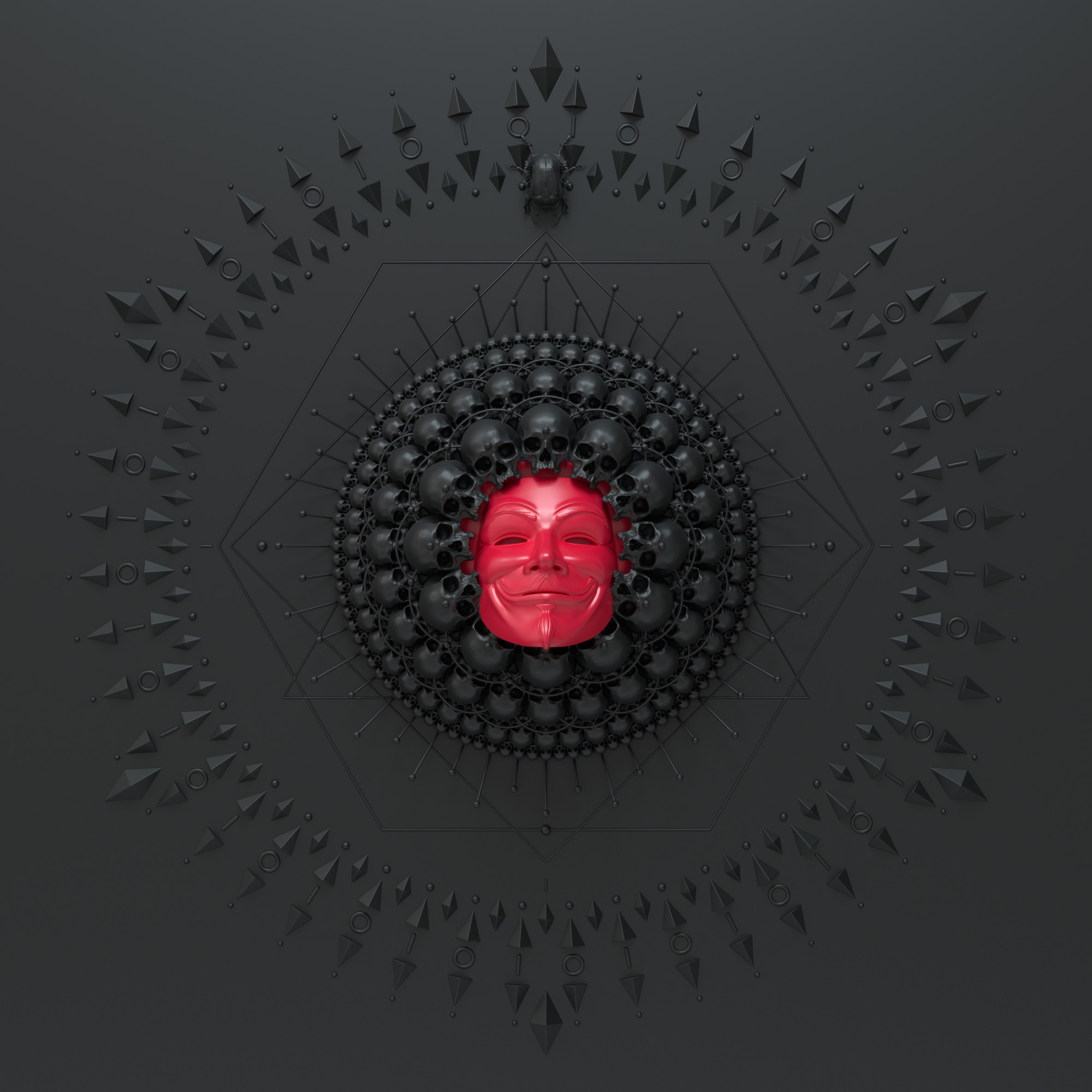 Murat Pak - Async Art Market - The Sultan - Form - NFT # 189