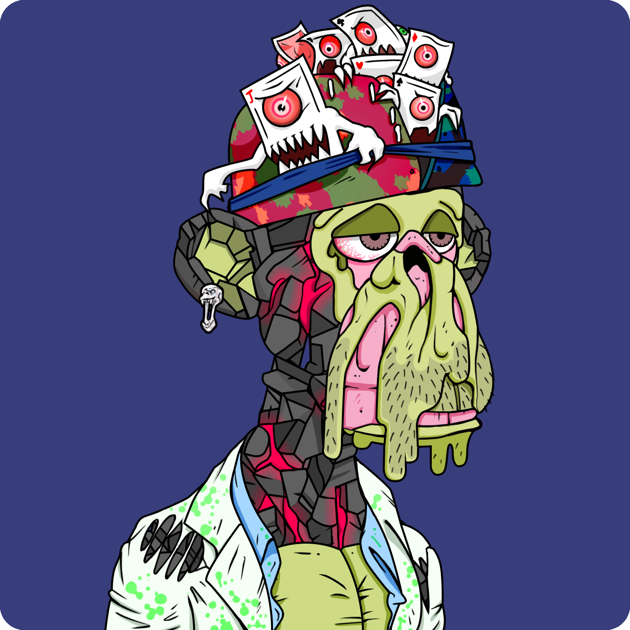 Yuga Labs - Mutant Ape Yacht Club - NFT # 21162