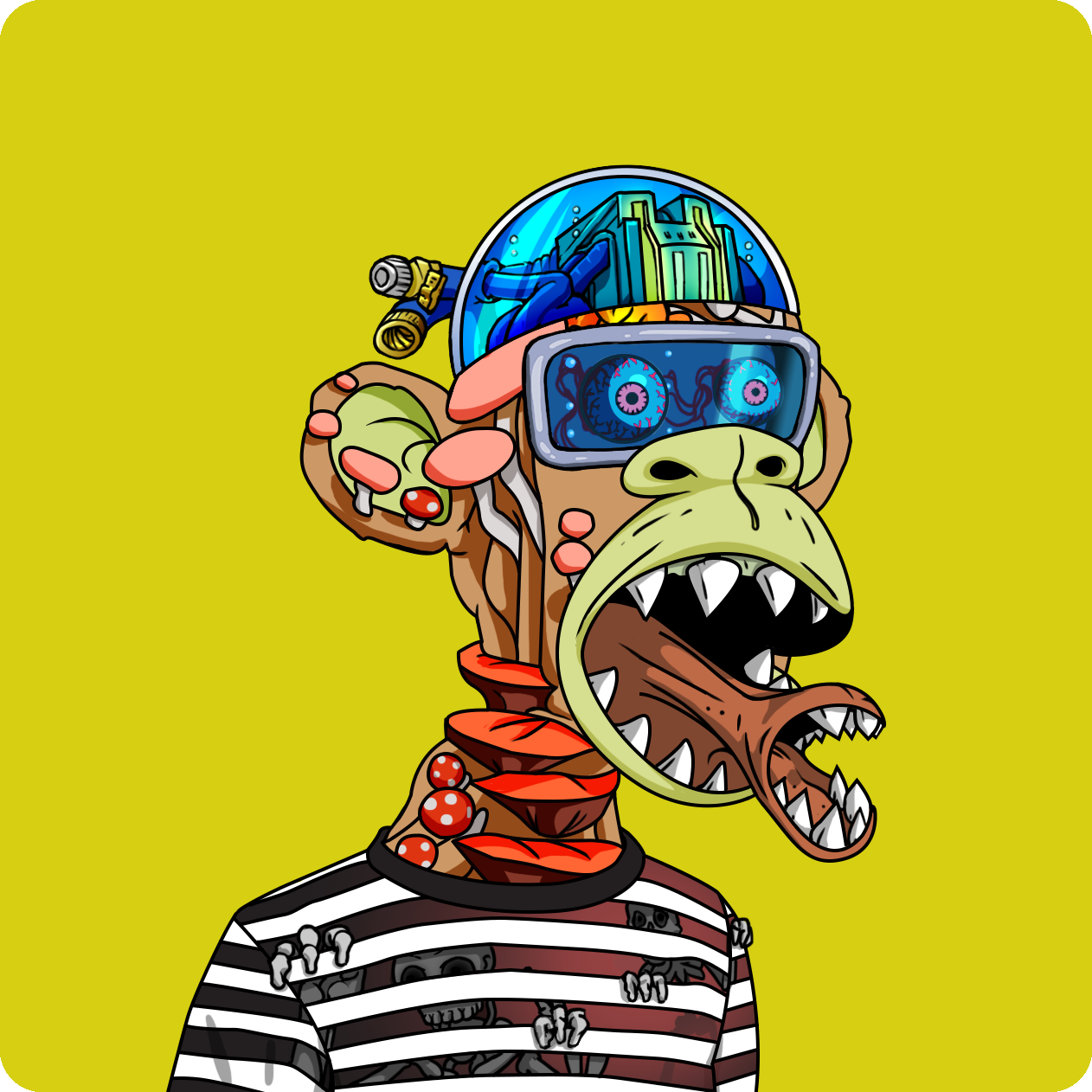 Yuga Labs - Mutant Ape Yacht Club - NFT # 12114