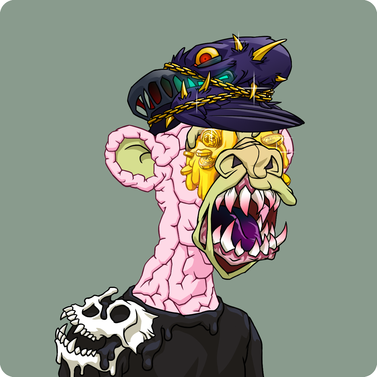 Yuga Labs - Mutant Ape Yacht Club - NFT # 3027