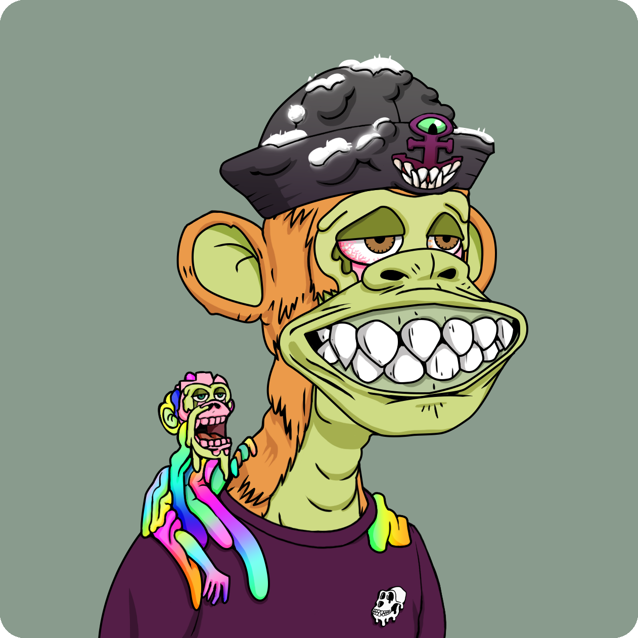 Yuga Labs - Mutant Ape Yacht Club - NFT # 12762