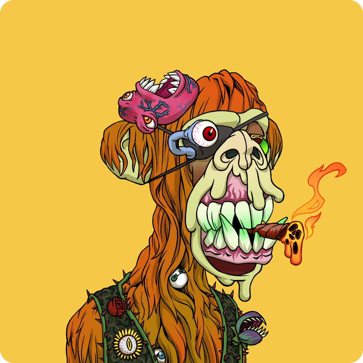 Yuga Labs - Mutant Ape Yacht Club - NFT # 2110