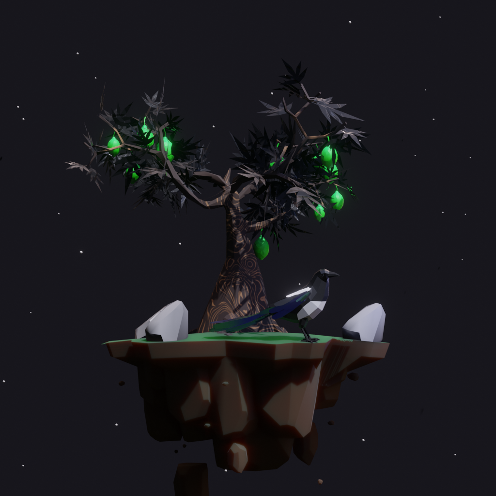 ZENFT Garden Society - Bonsai - Bonsai #8734 - NFT # 8734