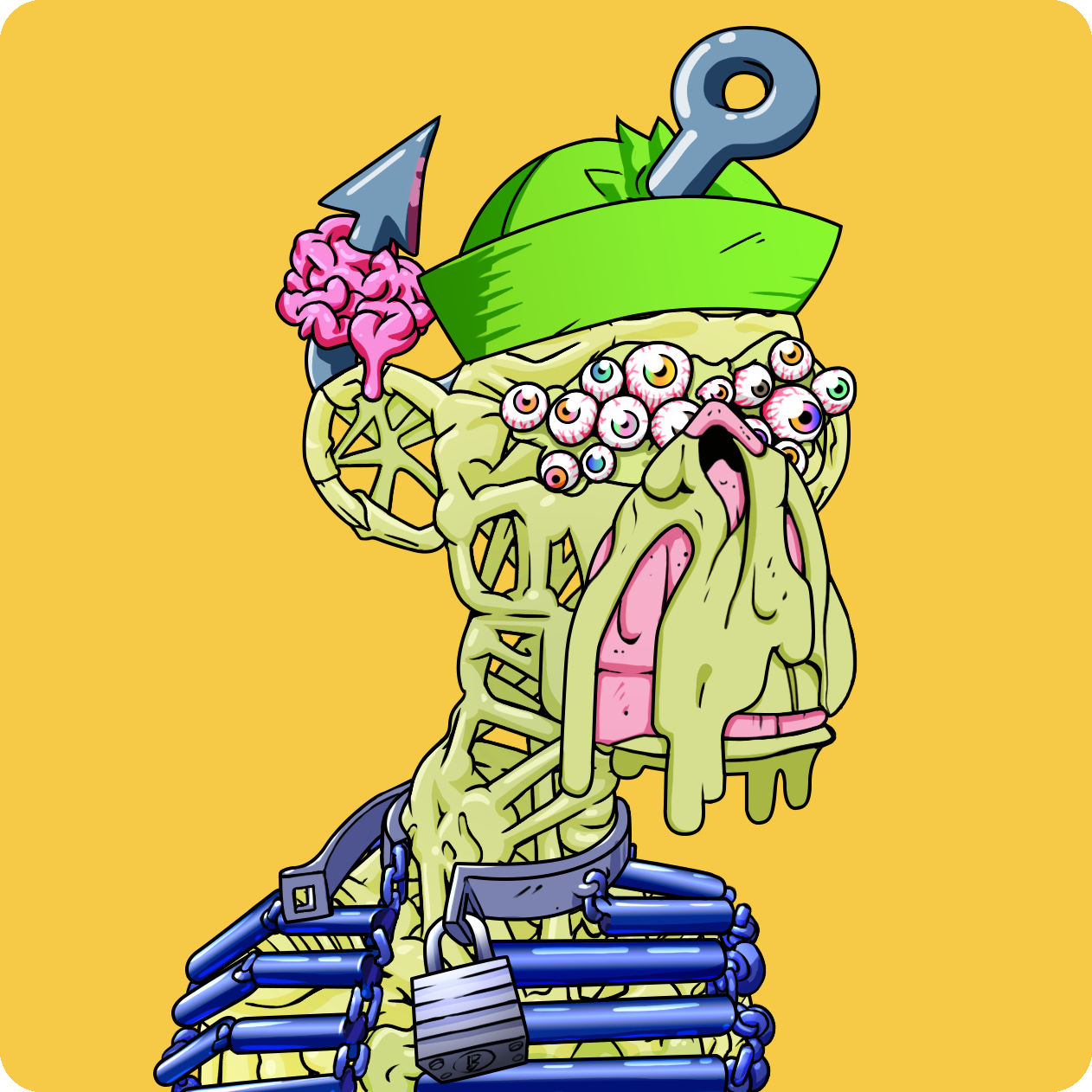 Yuga Labs - Mutant Ape Yacht Club - NFT # 1611