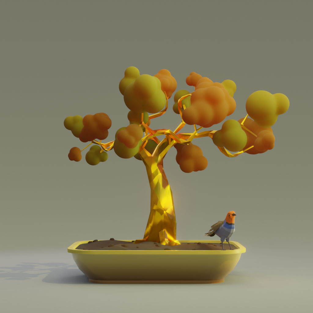 ZENFT Garden Society - Bonsai - Bonsai #8593 - NFT # 8593