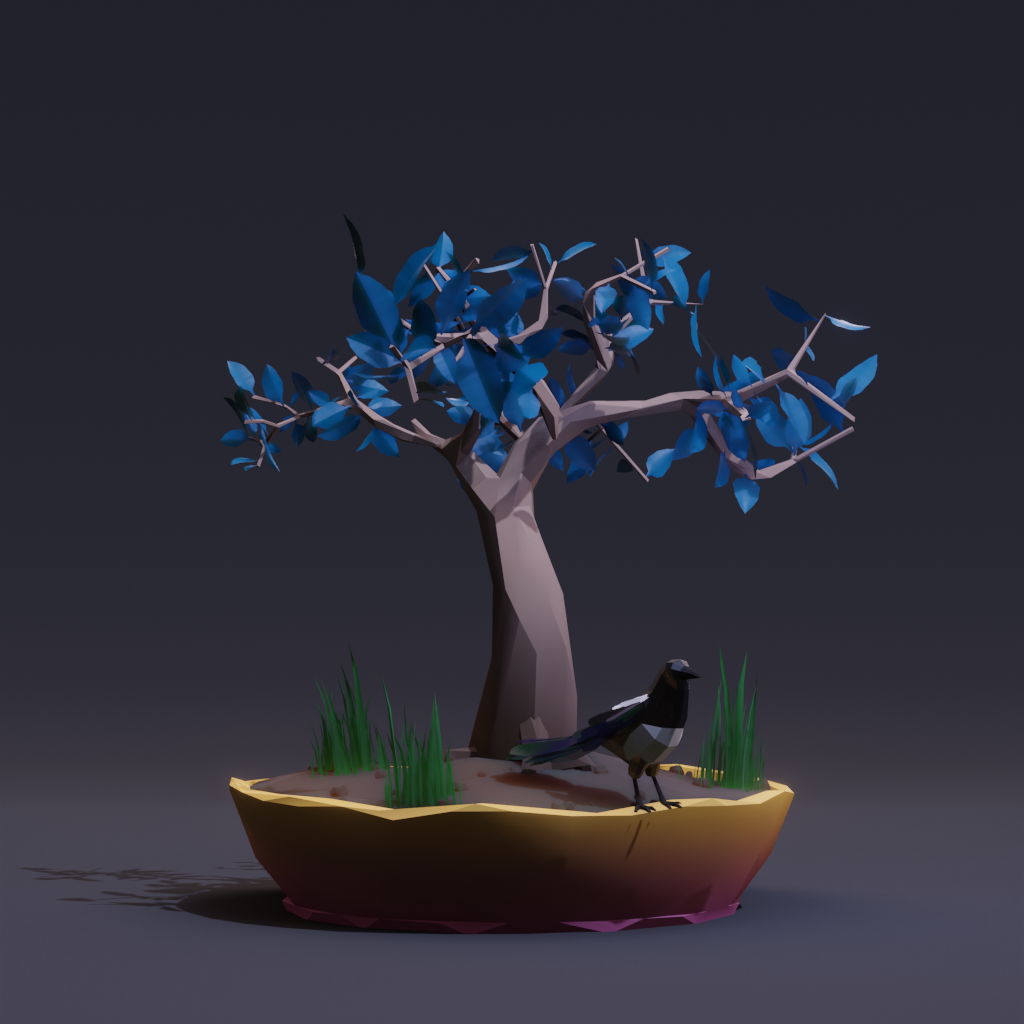 ZENFT Garden Society - Bonsai - Bonsai #8691 - NFT # 8691