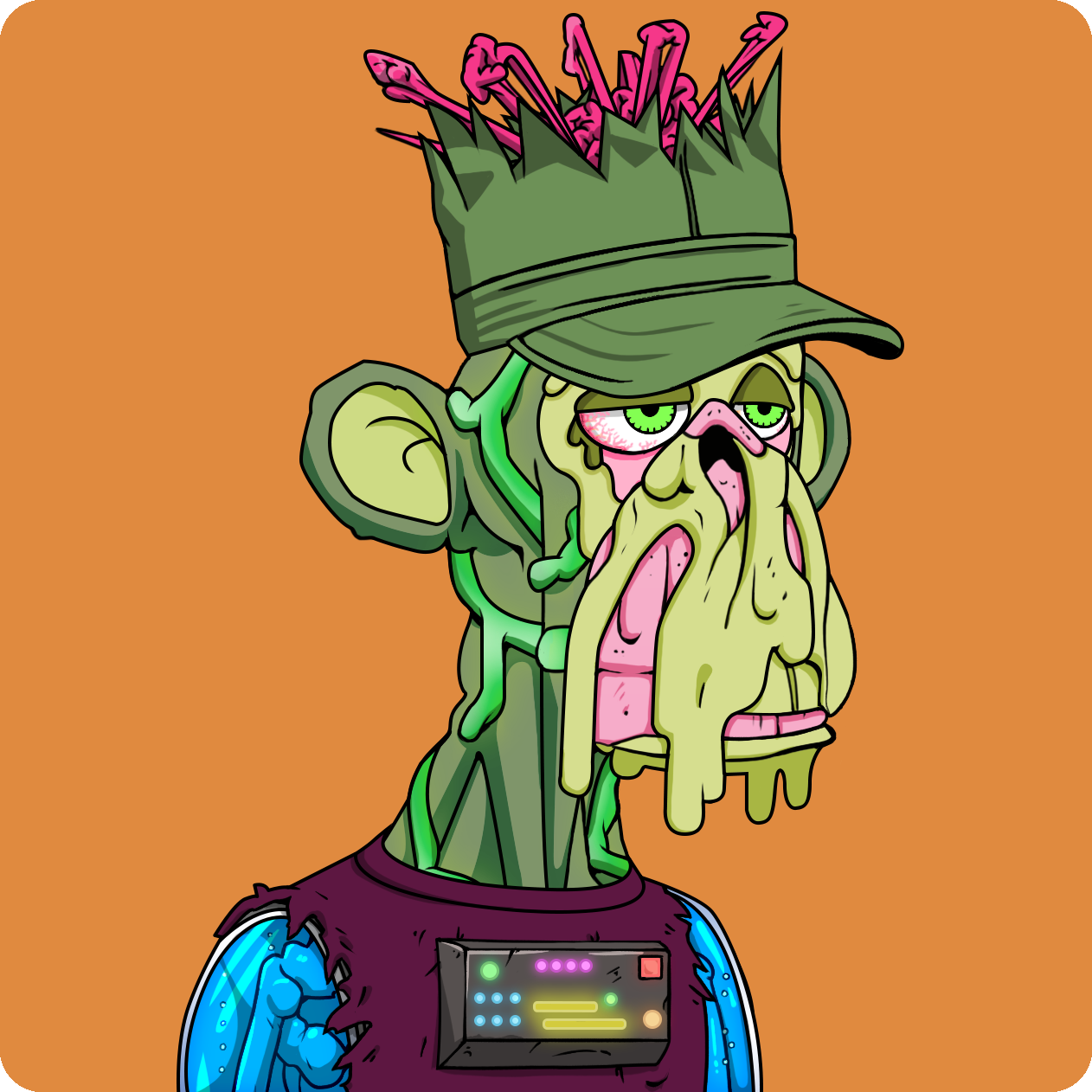 Yuga Labs - Mutant Ape Yacht Club - NFT # 10054