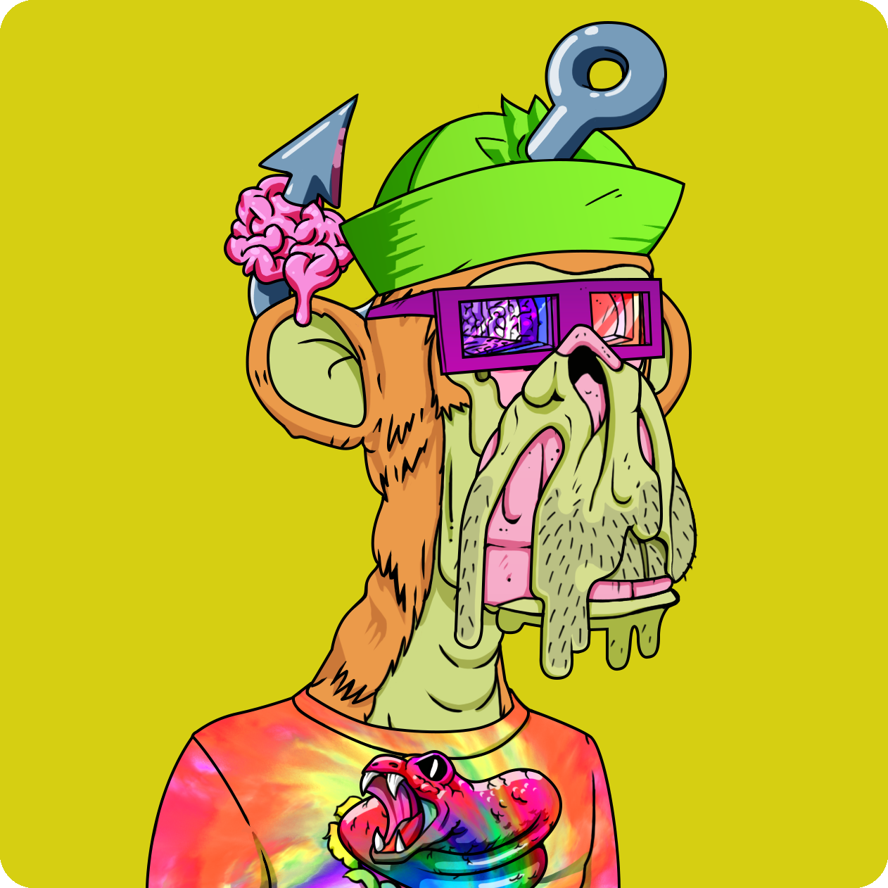 Yuga Labs - Mutant Ape Yacht Club - NFT # 13656