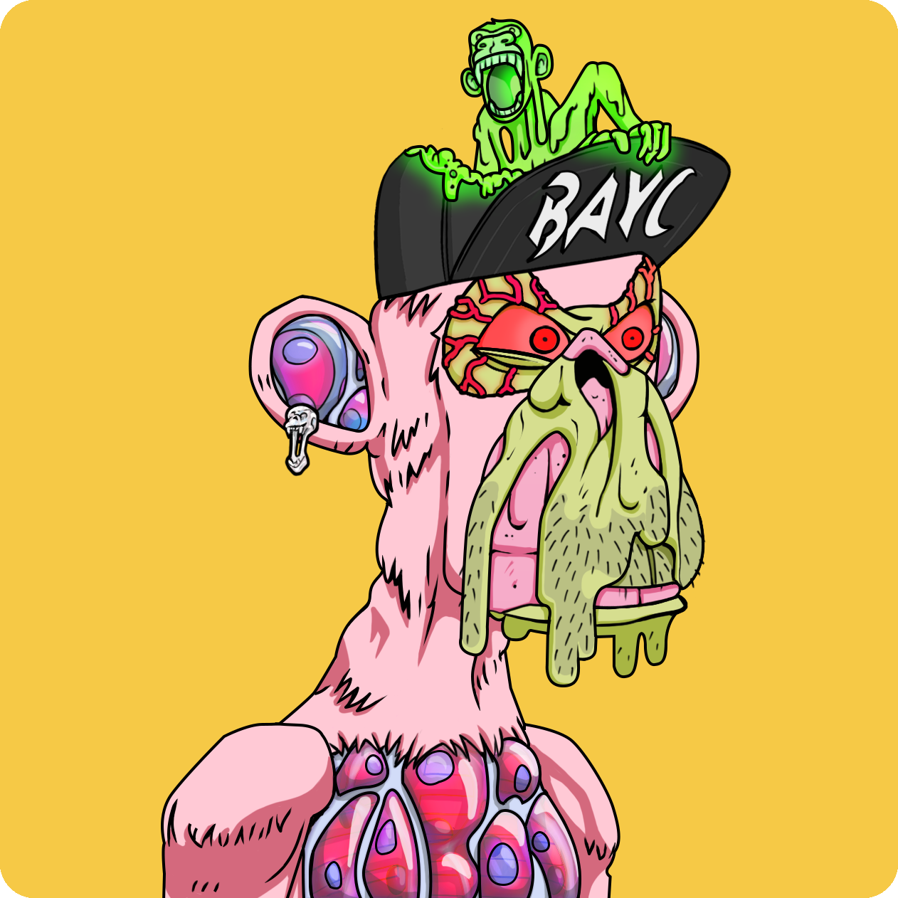 Yuga Labs - Mutant Ape Yacht Club - NFT # 27244