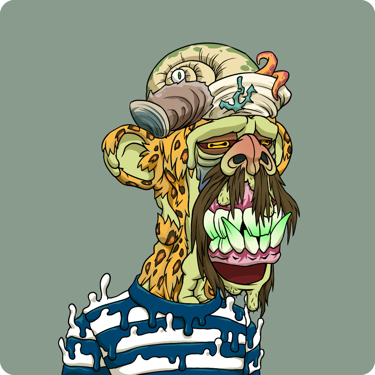 Yuga Labs - Mutant Ape Yacht Club - NFT # 1712