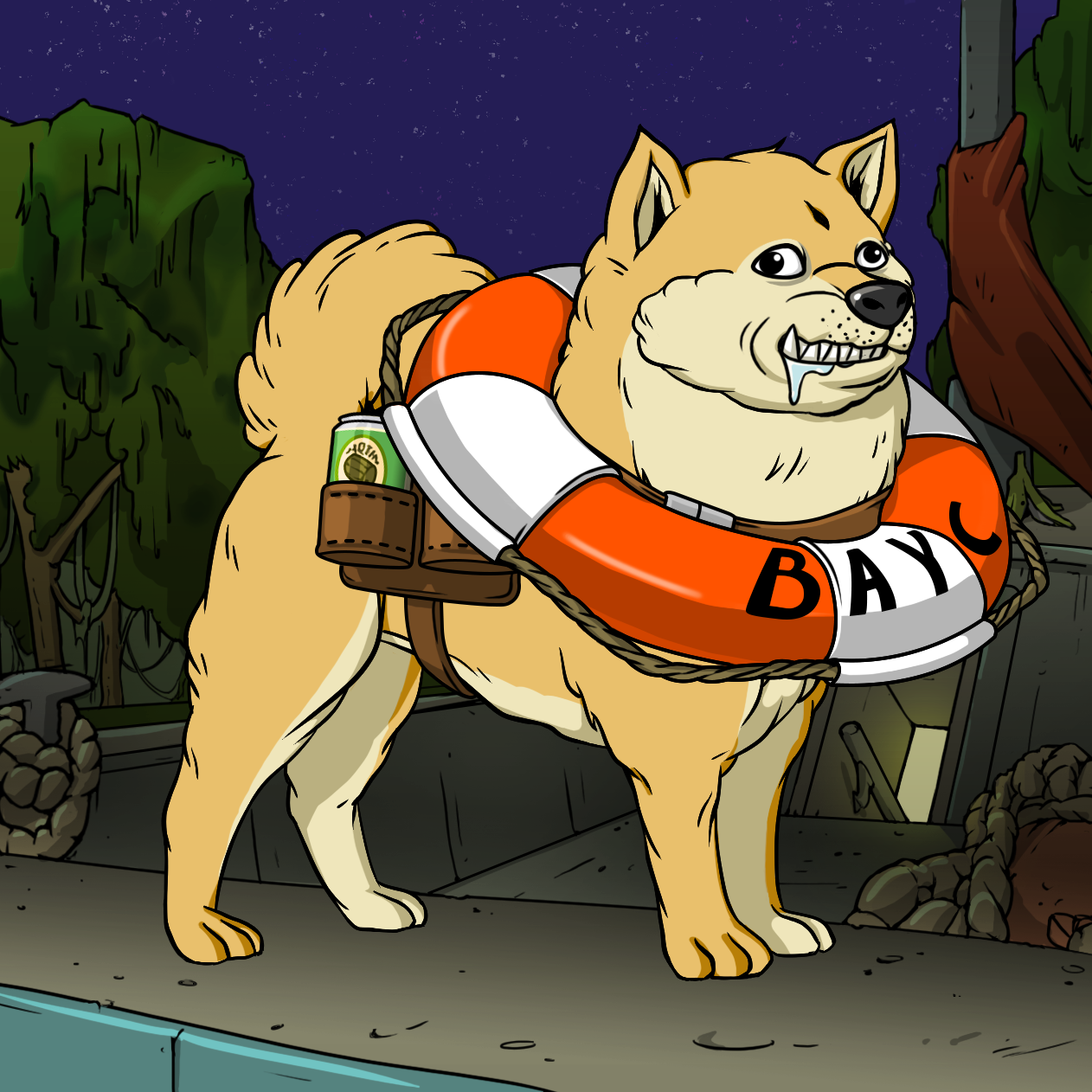 Yuga Labs - Bored Ape Kennel Club - NFT # 6136