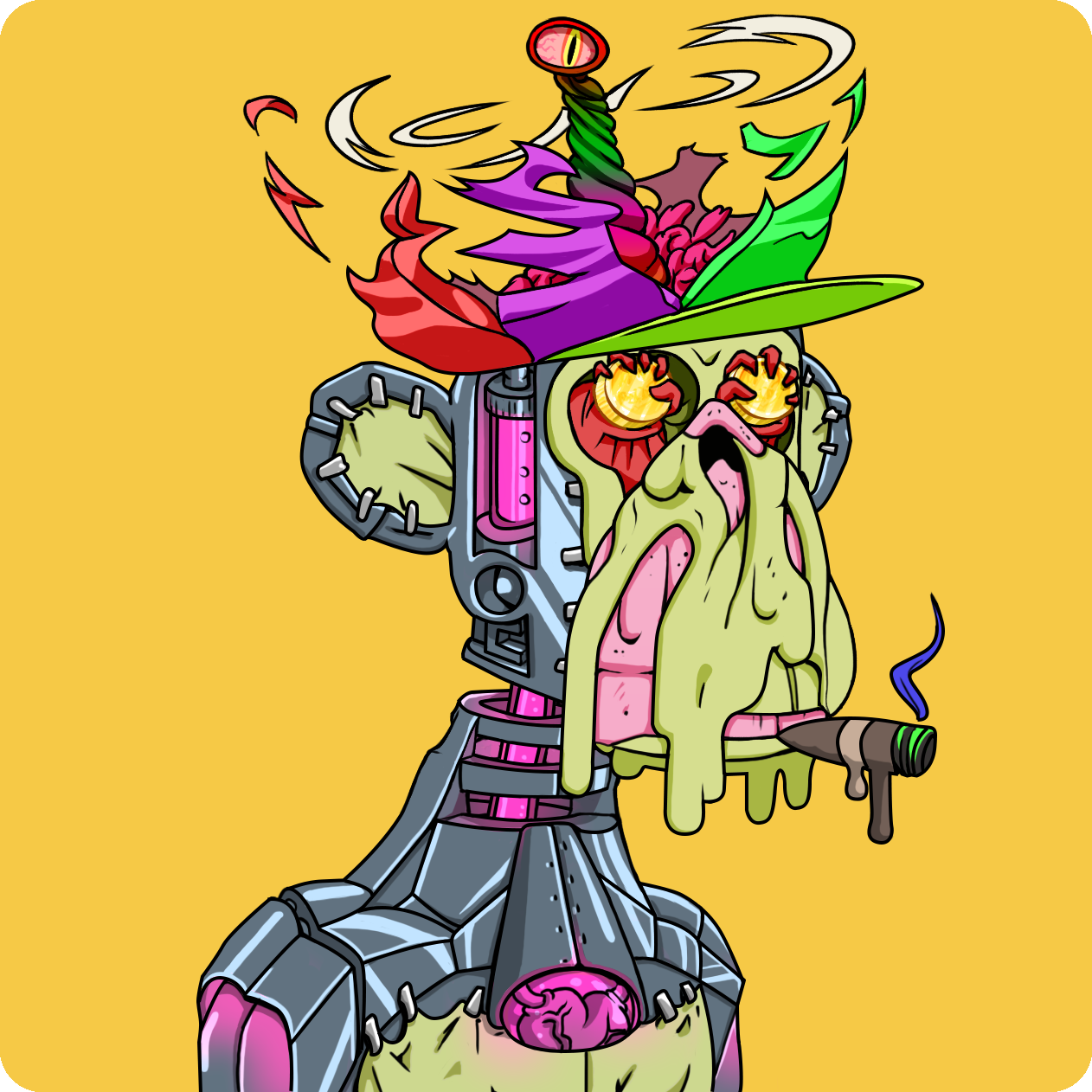 Yuga Labs - Mutant Ape Yacht Club - NFT # 5296