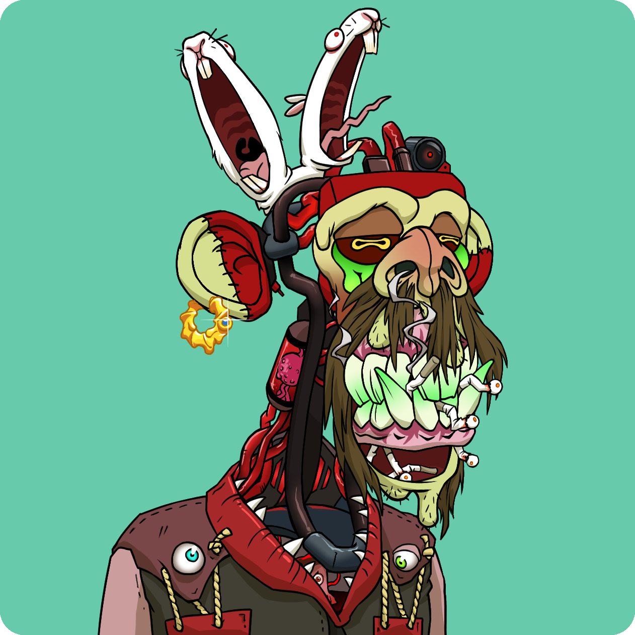 Yuga Labs - Mutant Ape Yacht Club - NFT # 9502