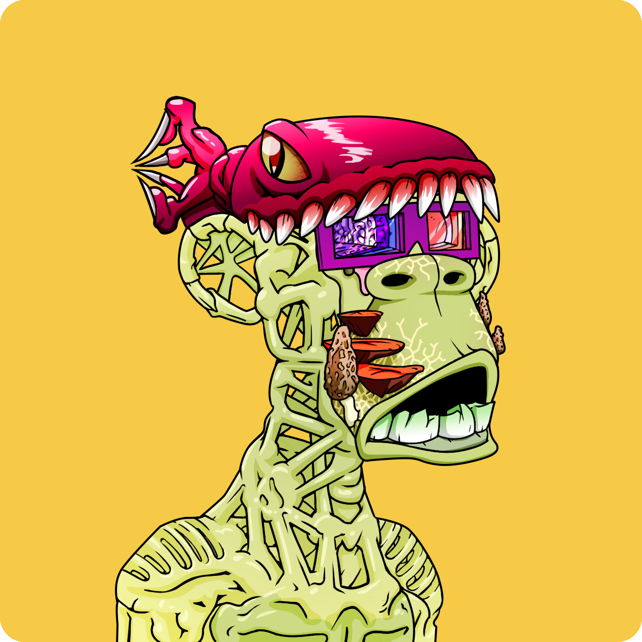 Yuga Labs - Mutant Ape Yacht Club - NFT # 12548