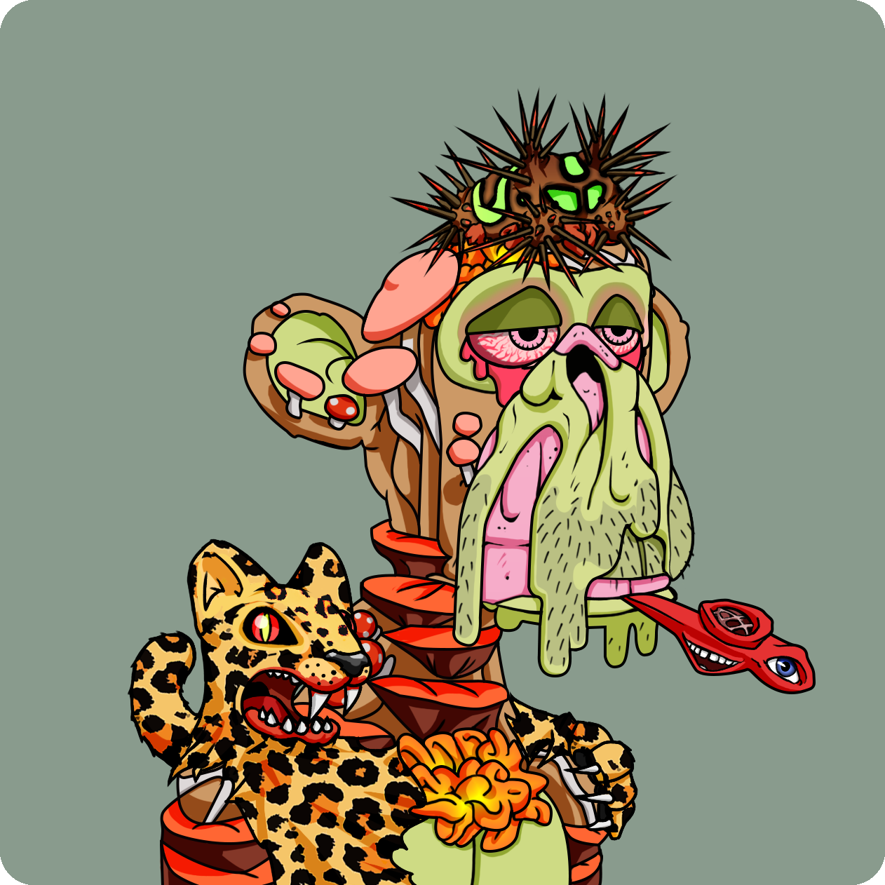 Yuga Labs - Mutant Ape Yacht Club - NFT # 1188