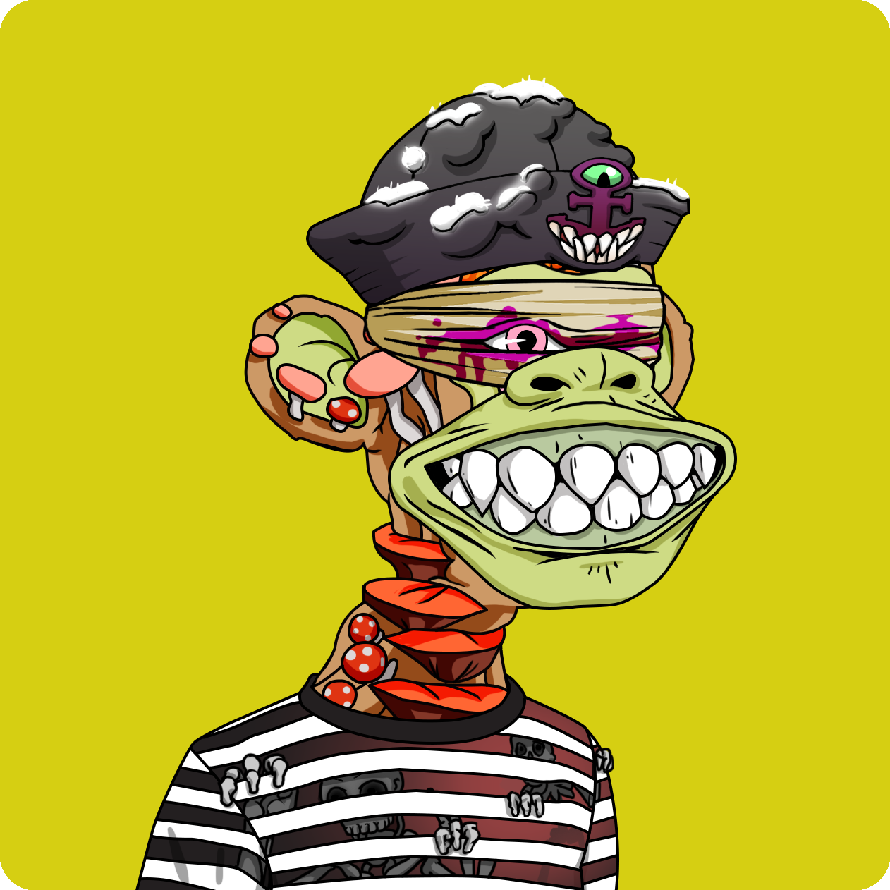 Yuga Labs - Mutant Ape Yacht Club - NFT # 19402