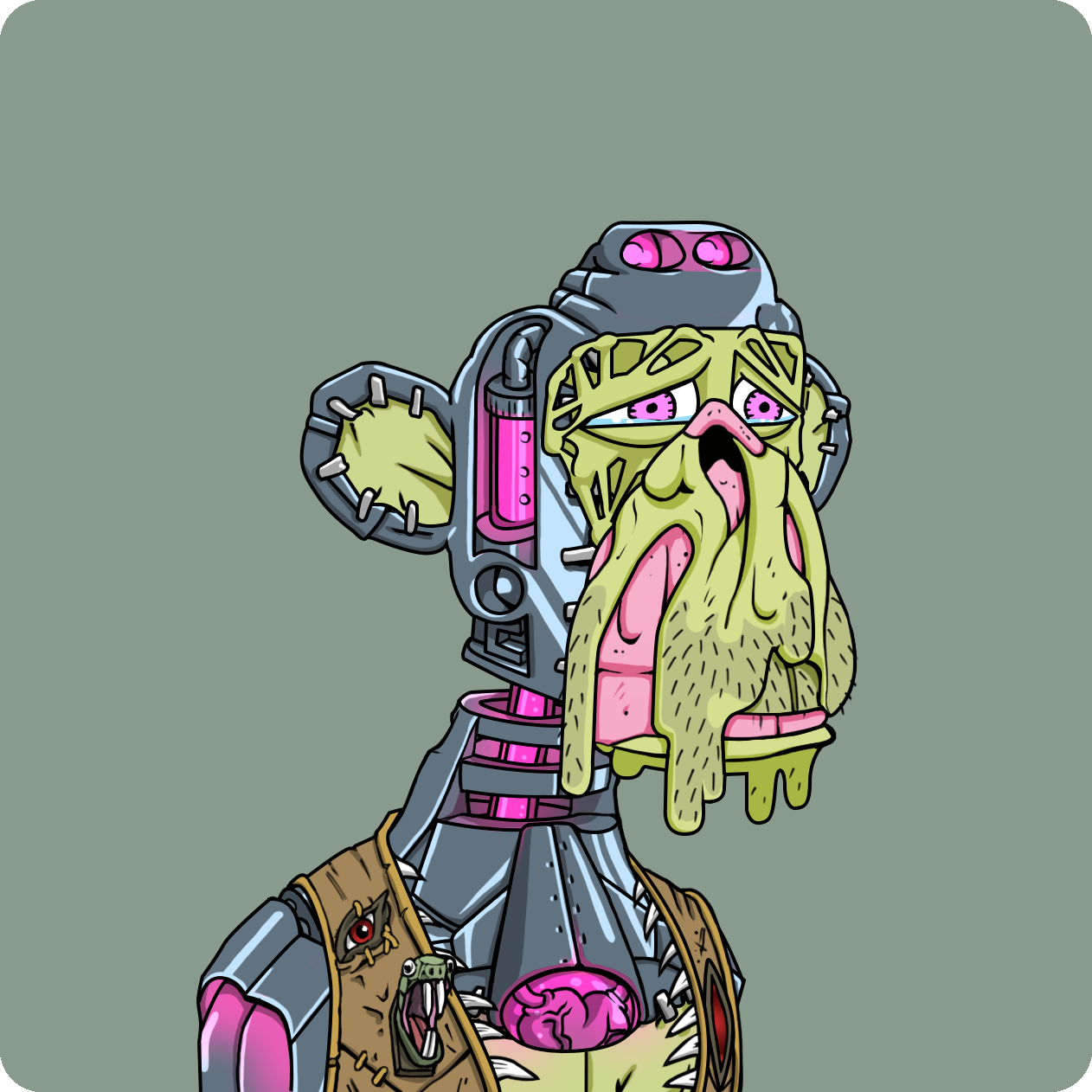 Yuga Labs - Mutant Ape Yacht Club - NFT # 8154