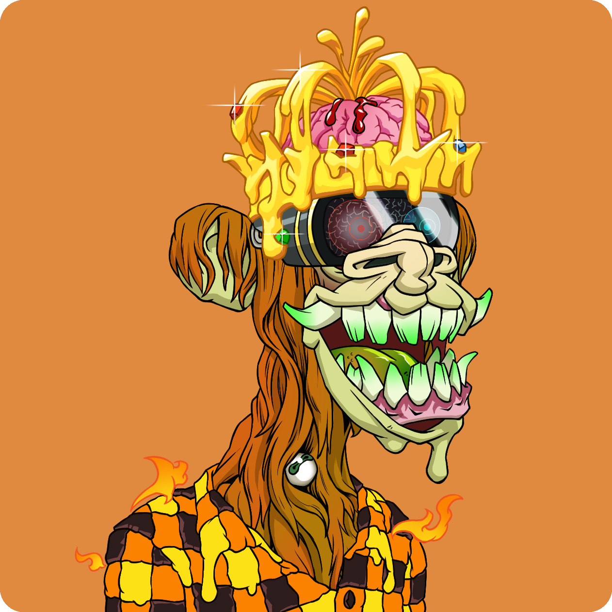 Yuga Labs - Mutant Ape Yacht Club - NFT # 1303