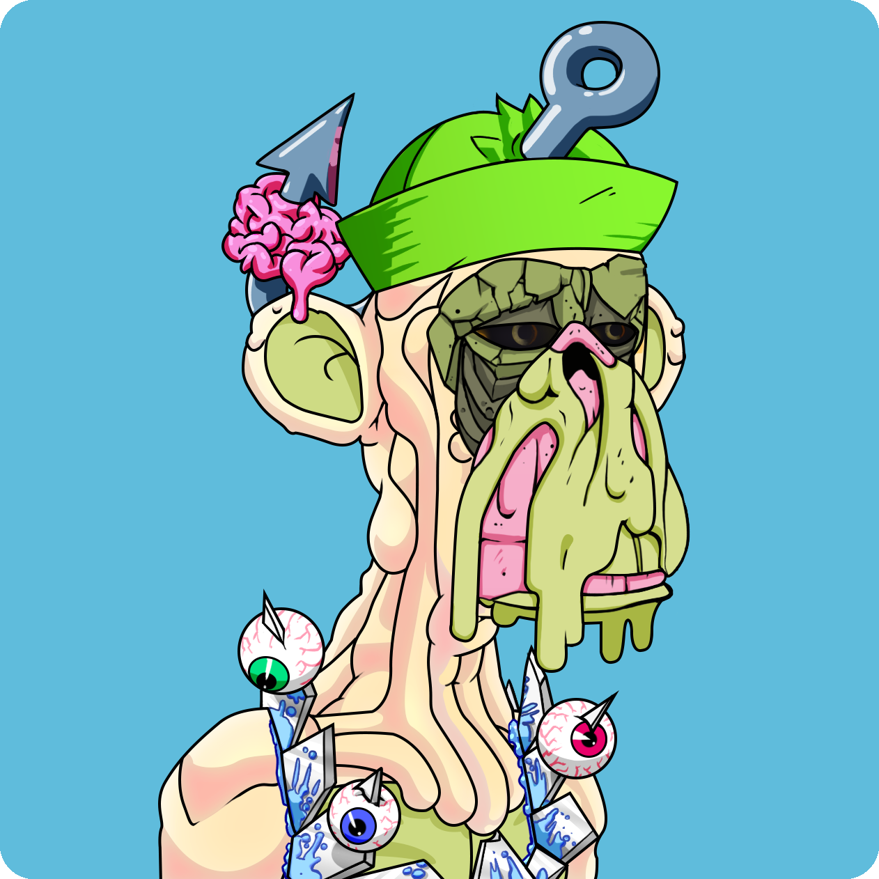 Yuga Labs - Mutant Ape Yacht Club - NFT # 15004