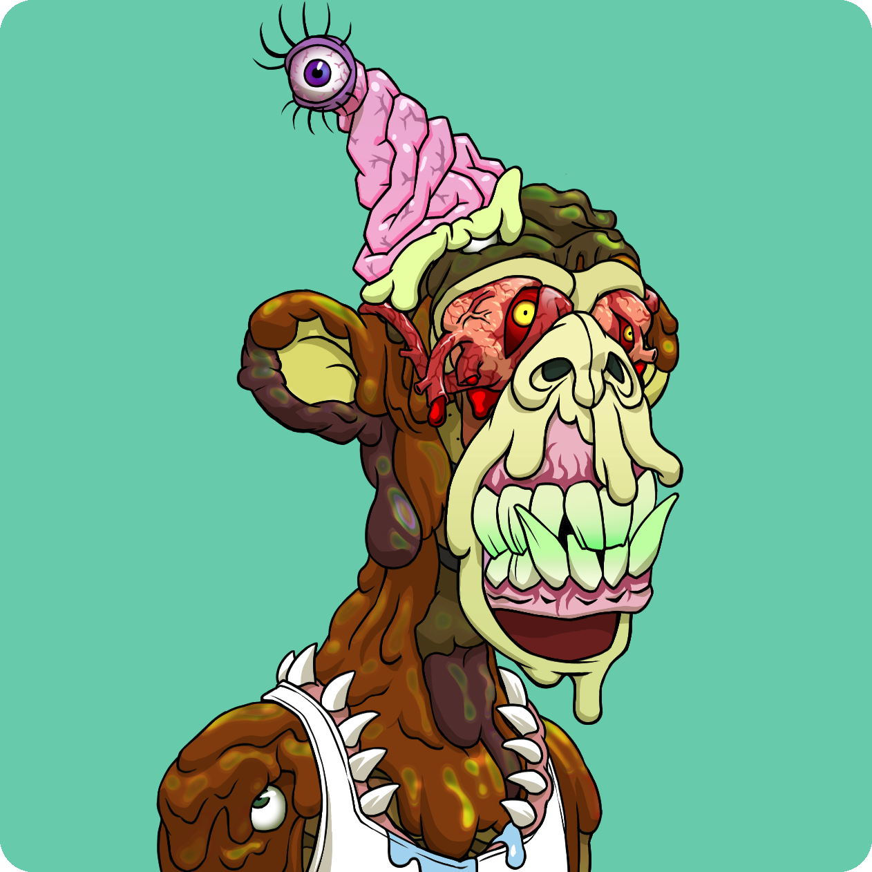 Yuga Labs - Mutant Ape Yacht Club - NFT # 6423