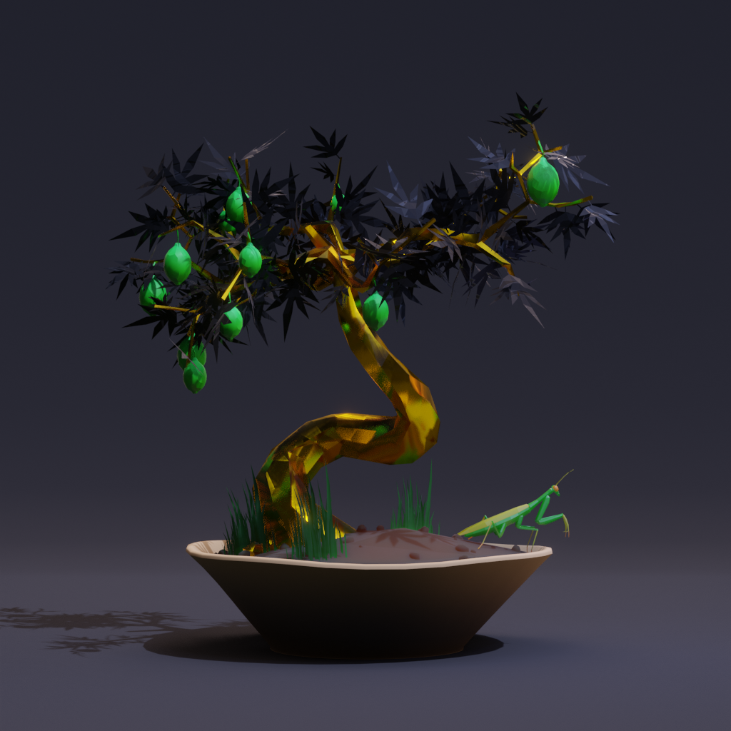 ZENFT Garden Society - Bonsai - Bonsai #8494 - NFT # 8494