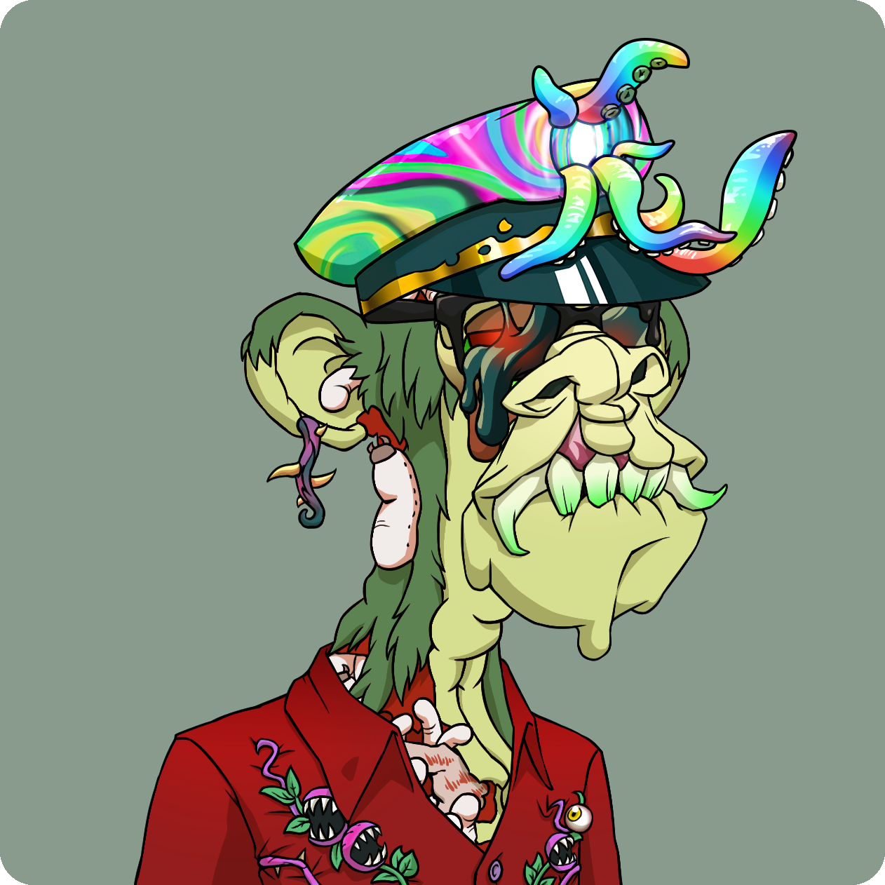 Yuga Labs - Mutant Ape Yacht Club - NFT # 10893