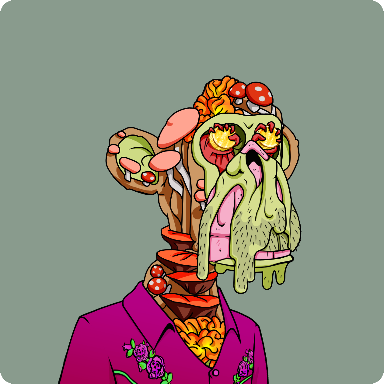 Yuga Labs - Mutant Ape Yacht Club - NFT # 4670