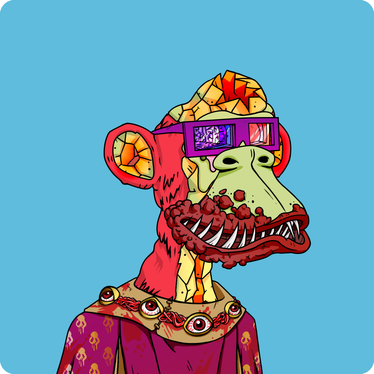 Yuga Labs - Mutant Ape Yacht Club - NFT # 1180