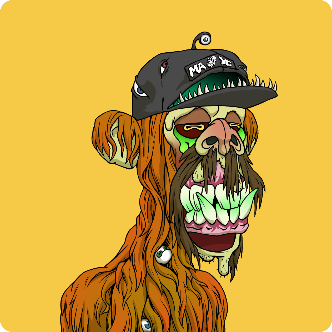 Yuga Labs - Mutant Ape Yacht Club - NFT # 22547