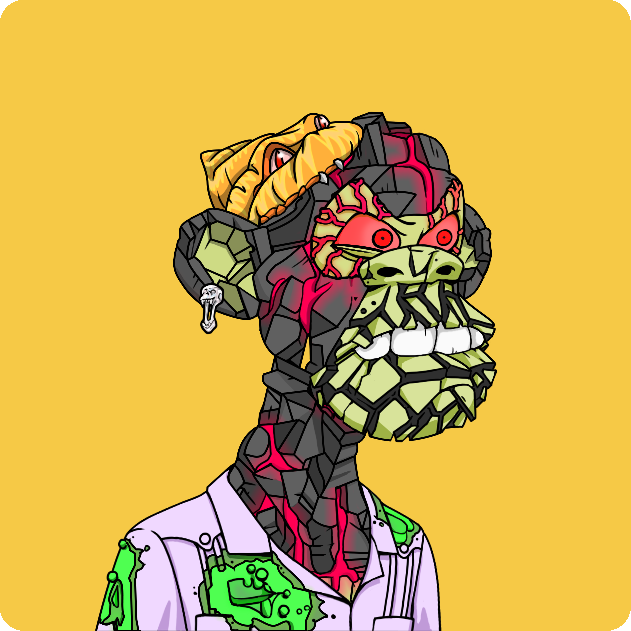 Yuga Labs - Mutant Ape Yacht Club - NFT # 1151