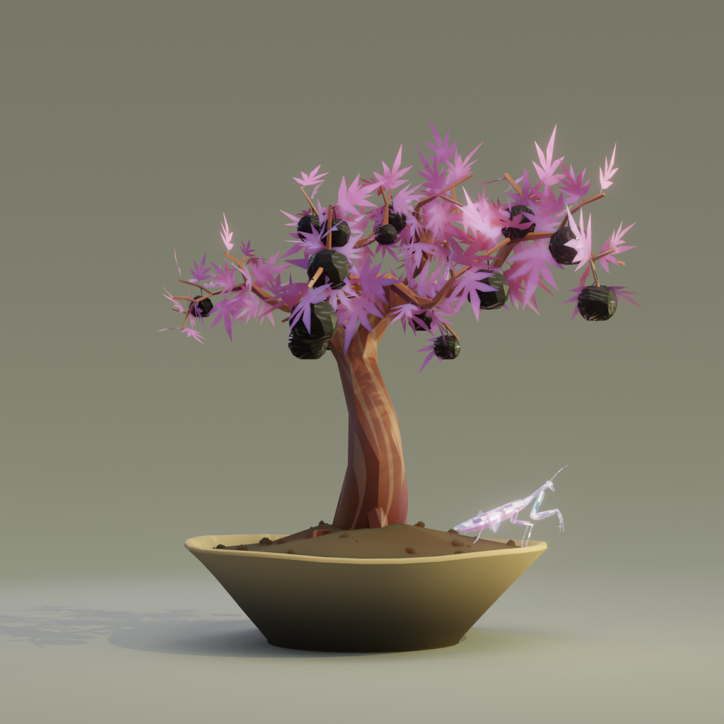 ZENFT Garden Society - Bonsai - Bonsai #8141 - NFT # 8141