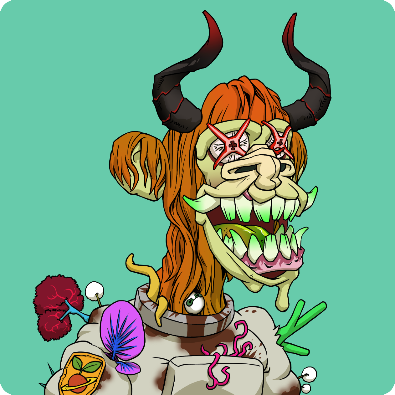 Yuga Labs - Mutant Ape Yacht Club - NFT # 17453