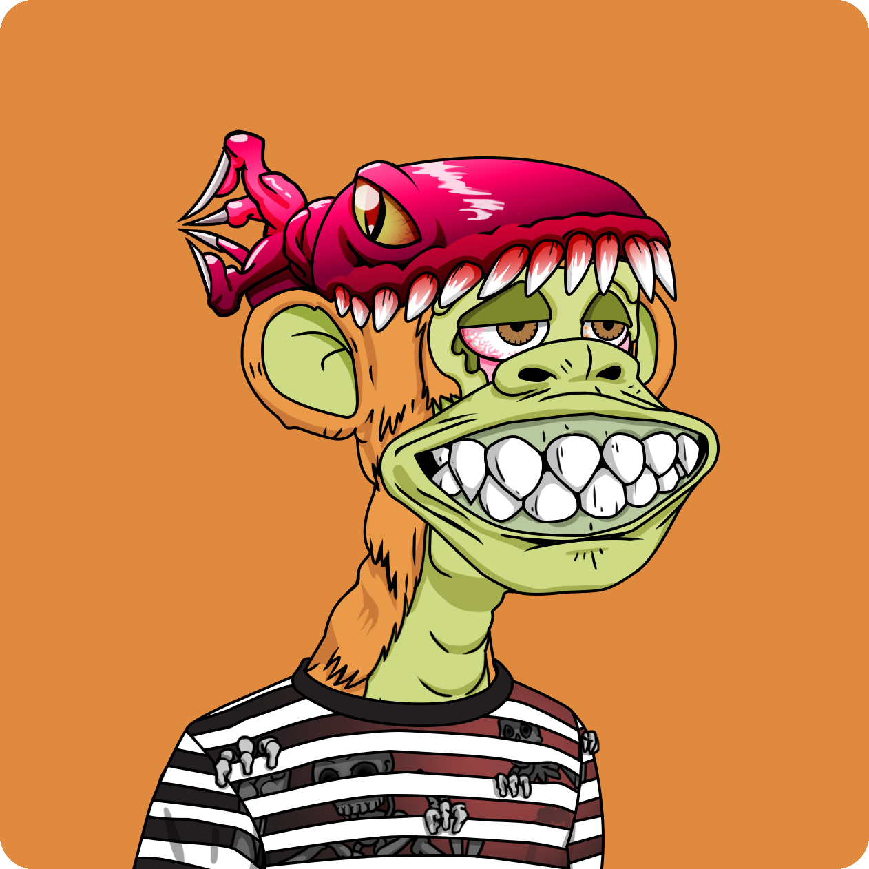 Yuga Labs - Mutant Ape Yacht Club - NFT # 3152