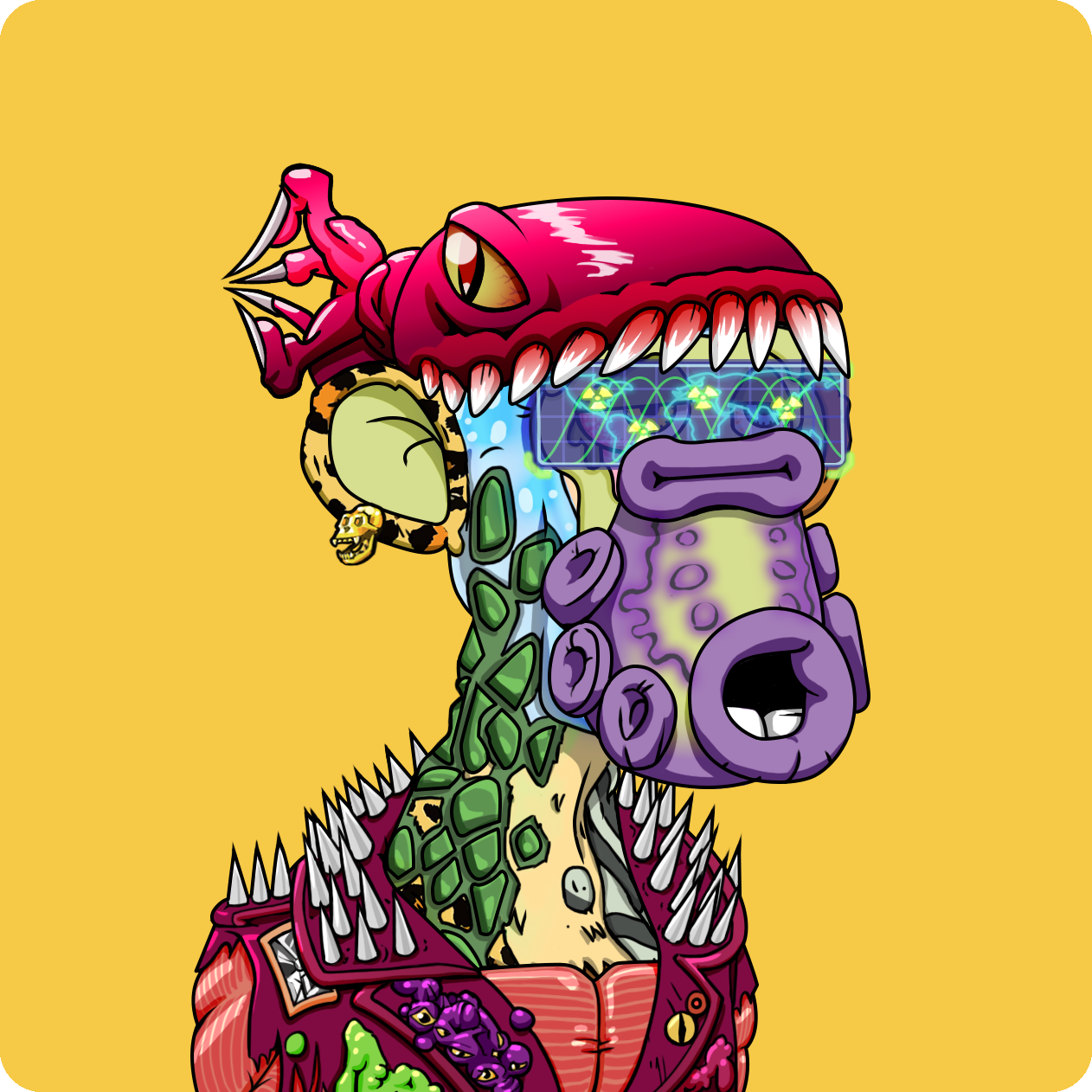 Yuga Labs - Mutant Ape Yacht Club - NFT # 13756