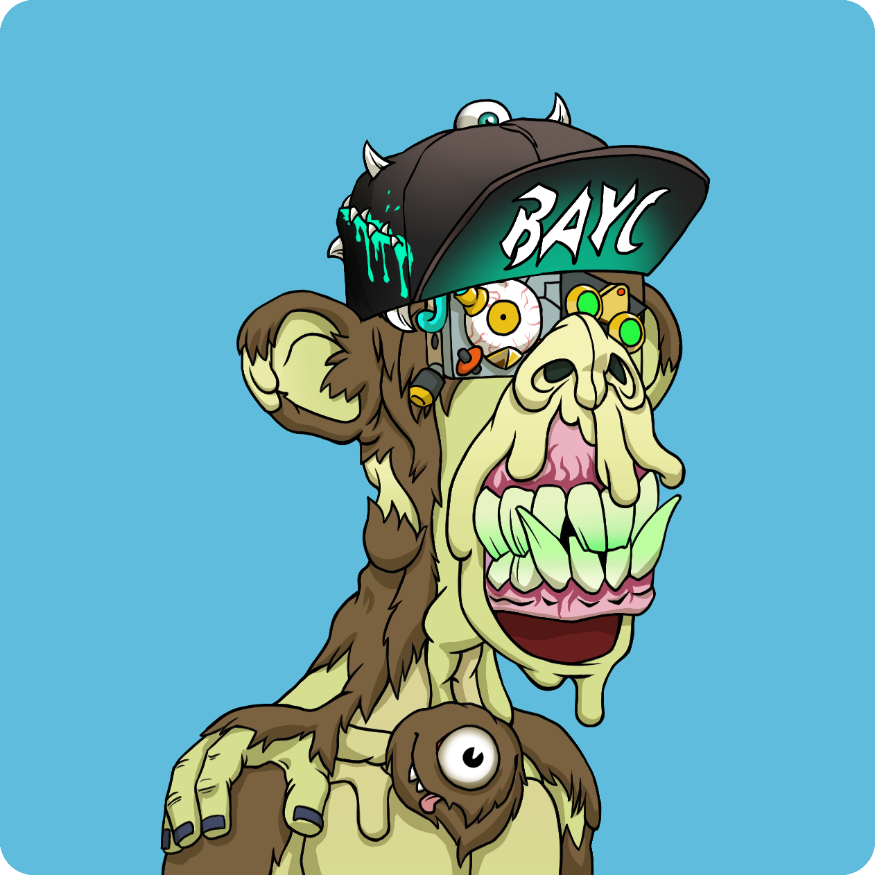 Yuga Labs - Mutant Ape Yacht Club - NFT # 18549