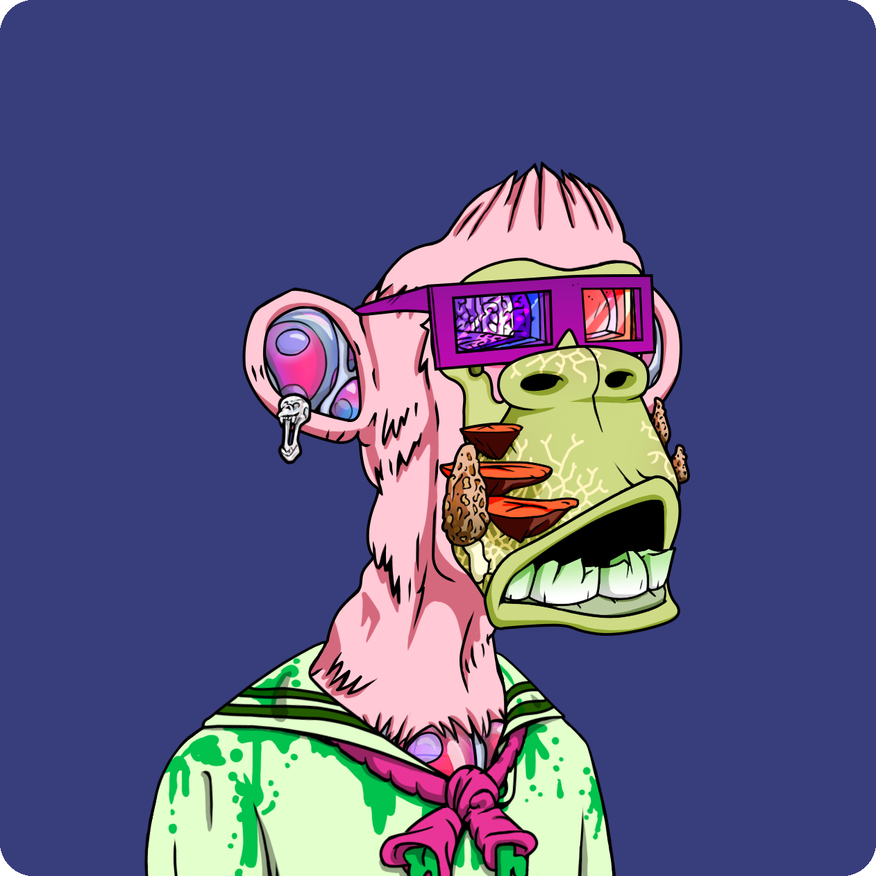 Yuga Labs - Mutant Ape Yacht Club - NFT # 23852