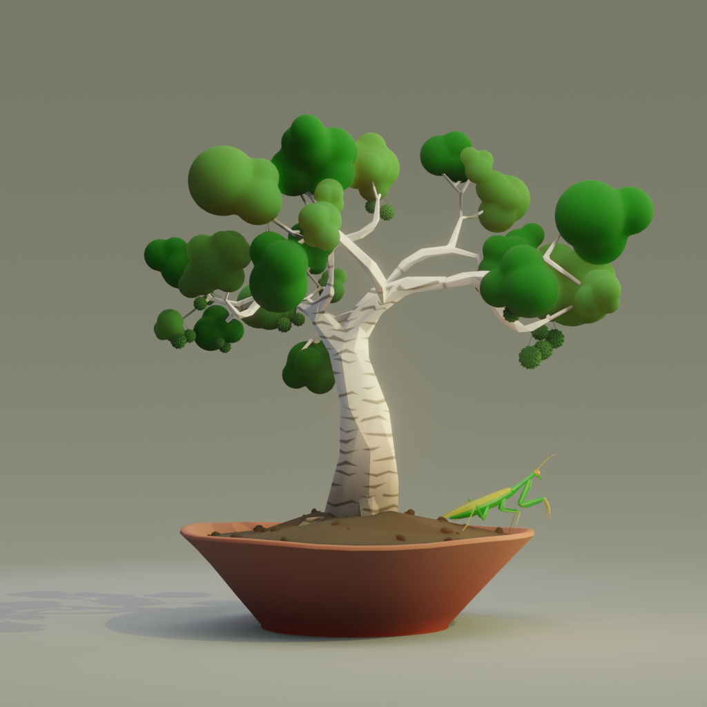 ZENFT Garden Society - Bonsai - Bonsai #8599 - NFT # 8599