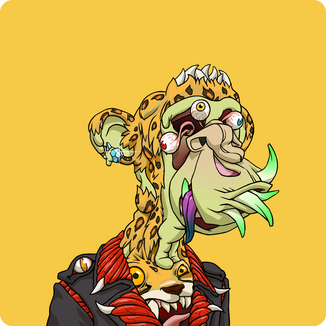 Yuga Labs - Mutant Ape Yacht Club - NFT # 15671